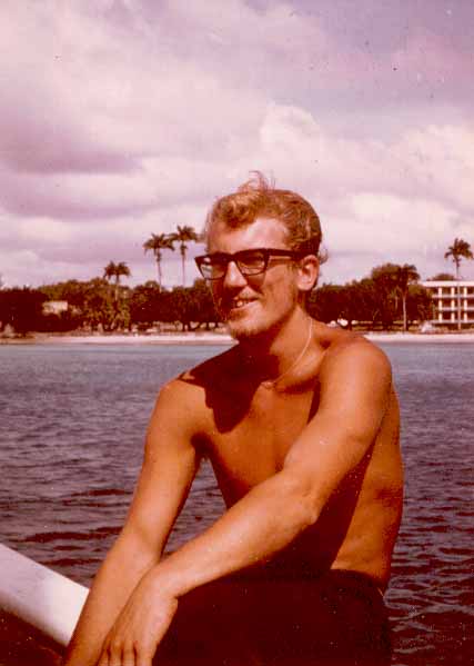 1967. Nigel in Barbados