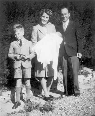 1947. Russon, Mum (Rose), Dad (Samuel Joseph) and Nigel