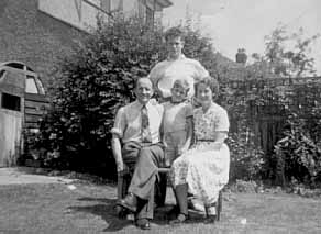 c. 1954. Russon, Dad, Nigel, Mum