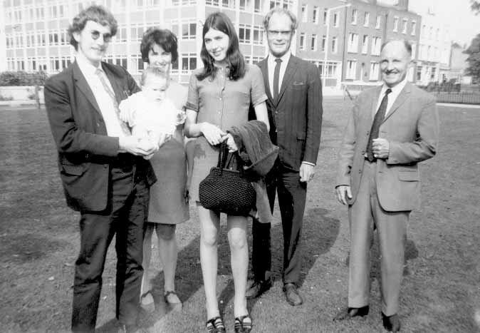 1968. Nigel, Catherine, Kay, Elaine, Russon and Dad