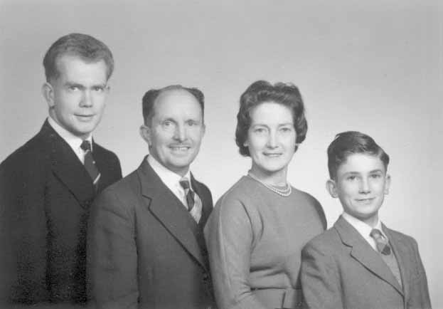 1960. Russon, Dad, Mum, Nigel